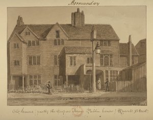 Vista della locanda Coopers Arms, Russell Street, 1828 da English School