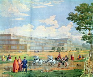 Veduta del Crystal Palace da English School
