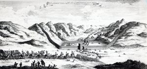 Veduta della Grande Muraglia dal lato dove l