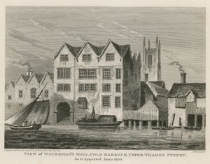 Vista della Watermans Hall da English School