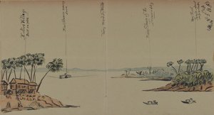 Vista sul fiume, 1886