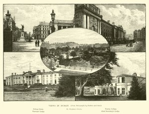 Vedute di Dublino da English School