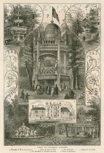 Vedute dei Giardini di Vauxhall, Londra