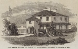 Villa Marina, Douglas, la Residenza del Nuovo Luogotenente Governatore dell