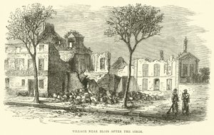 Villaggio vicino a Blois dopo l