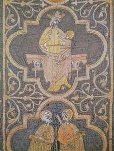 Vergine e Bambino, dettaglio dalla pianeta di Clare, c.1272-94 da English School
