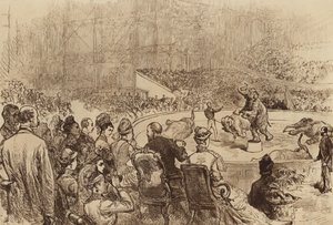 Visita del Principe e della Principessa del Galles e del Re e della Regina di Grecia, 1876 da English School