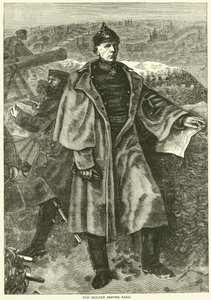 Von Moltke davanti a Parigi, novembre 1870 da English School