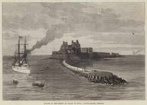 Viaggio del Principe di Galles in India, Castellamare, Brindisi da English School