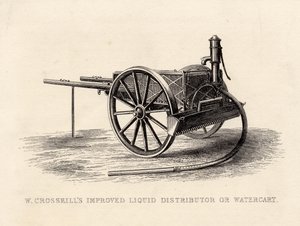 Distributore di liquidi migliorato o carro d
