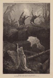 Opera di Wagner "Der Ring Des Nibelungen" (incisione) da English School