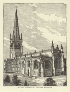 Cattedrale di Wakefield da sud-est da English School