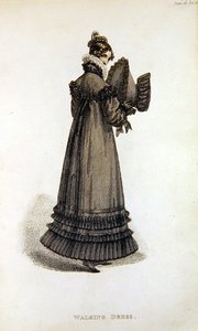 Abito da passeggio, tavola di moda da Ackermann