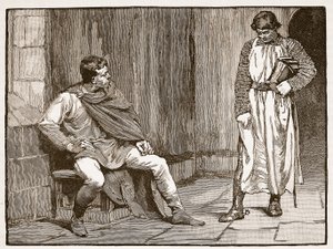 Confessione di Waltheof, illustrazione da Cassells Illustrated History of England