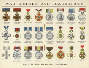 Medaglie e decorazioni di guerra
