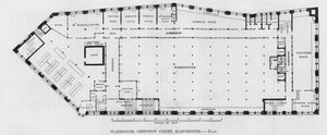 Magazzino, Chepstow Street, Manchester (incisione)
