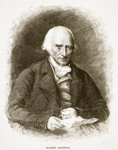 Warren Hastings, illustrazione da Cassells Illustrated History of England