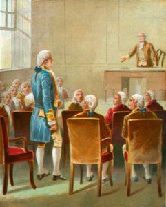 Washington scelto come Comandante in Capo da English School
