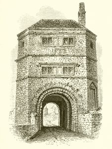 Torre di Guardia su Hythe Bridge, chiamata Studio di Fra Bacone da English School