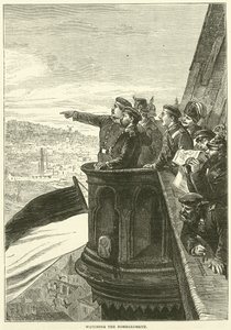 Osservando il bombardamento, dicembre 1870 da English School