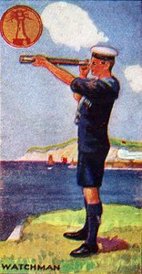 Distintivo Scout Watchman, 1923 da English School