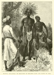 Watuta Ruga-Ruga, o Predoni della banda di Mirambo, e nativo di Uhha da English School