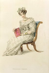 Abito da sposa, tavola di moda da Ackermann
