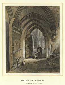 Cattedrale di Wells, ingresso alla cripta