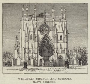 Chiesa e scuole wesleyane, guarnigione di Malta
