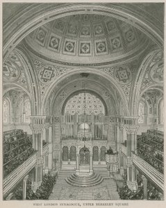 Sinagoga di West London, Upper Berkeley Square da English School