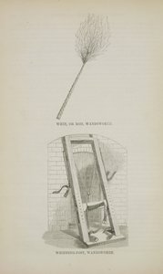 Frusta o bastone e palo di fustigazione a Wandsworth, da The Criminal Prisons of London and Scenes of Prison Life di Henry Mayhew e John Binny, 1862