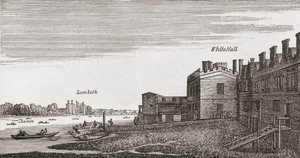Whitehall, Londra, come era nel XVIII secolo, da 
