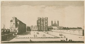 Whitehall nel XVII secolo