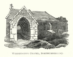 Cappella di Widdrington, Northumberland (incisione)