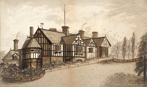 Maniero di Wightwick da English School