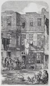 Wild Court, vicino a Great Wild Street, Drury Lane da English School