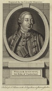William Augustus, 1° Duca di Cumberland da English School