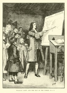 William Carey e la mappa del mondo da English School