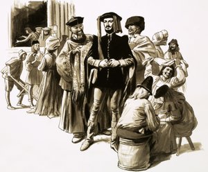 William Caxton era un mercante di successo prima di dedicarsi alla stampa