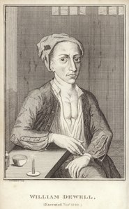 William Dewell, giustiziato novembre 1740 da English School