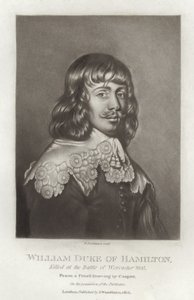 William Duca di Hamilton da English School