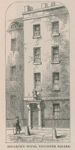 Casa di William Hogarth, Leicester Square da English School