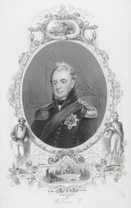 Guglielmo IV (1765-1837) Re di Gran Bretagna, Irlanda e Hannover da English School
