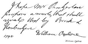 William Ogilvie da English School