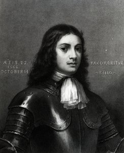William Penn a ventidue anni, stampa realizzata da S. A. Schoff, 1862