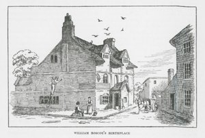 Casa natale di William Roscoe (litografia) da English School