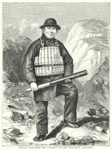 William Rowlands, il timoniere della scialuppa di salvataggio di Holyhead da English School