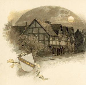 Casa natale di William Shakespeare in Henley Street da English School