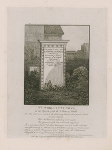Tomba di William Woollett da English School