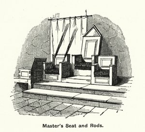 Winchester College: Sede del maestro e bacchette